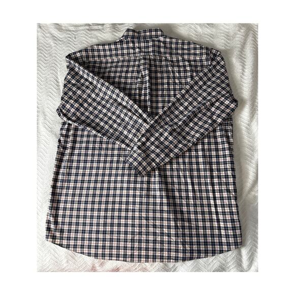 L.L.Bean Wrinkle Resistant Button Down Shirt Men’s XL Plaid Long Sleeve - Picture 6 of 6